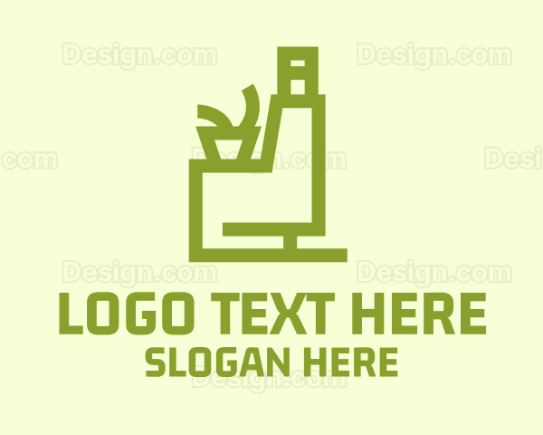 Eco Sofa Chair Logo