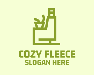 Eco Sofa Chair  logo design
