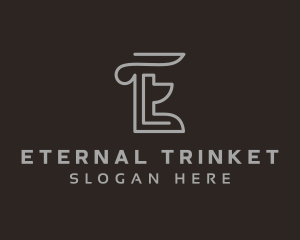 Paralegal Notary Pillar logo design