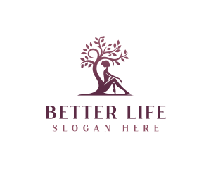 Tree Wellness Spa logo design