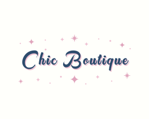 Cosmic Sparkle Boutique logo design