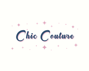 Cosmic Sparkle Boutique logo design