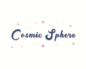 Cosmic Sparkle Boutique logo design