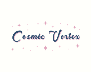 Cosmic Sparkle Boutique logo design