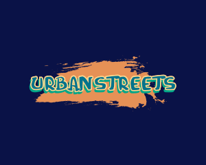 Colorful Urban Street Type logo design