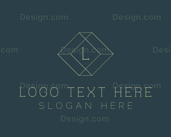 Elegant Diamond Jewelry Logo