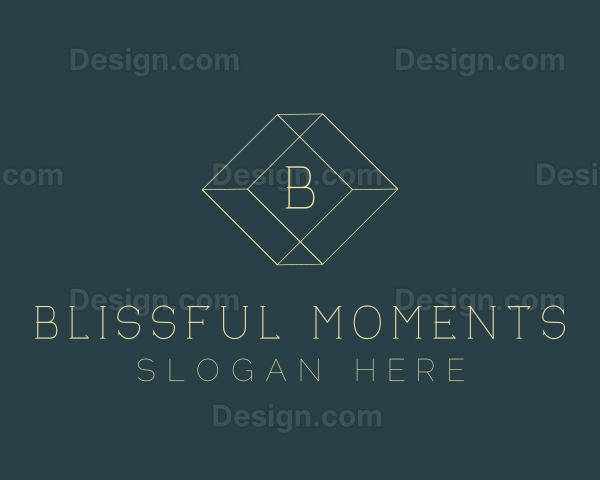 Elegant Diamond Jewelry Logo