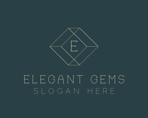 Elegant Diamond Jewelry logo design