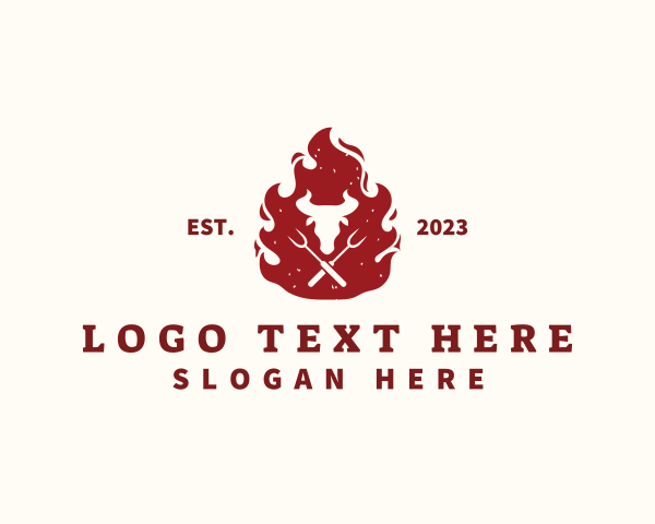 Steakhouse logo example 4