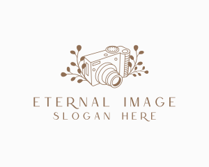 Rustic Photo Camera logo design