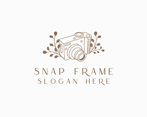 Rustic Photo Camera logo design