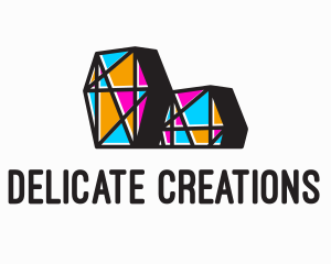 Stained Glass Architecture logo design