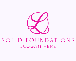 Feminine Elegant Script logo