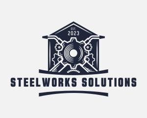 Welding Gear Steelwork logo design