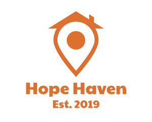 Orange Pin House logo