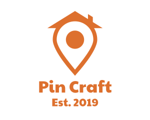 Orange Pin House logo