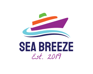 Sea Yacht Sailing logo design