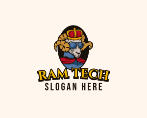 King Goat Ram logo