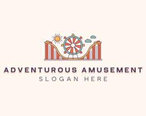 Fun Fair Amusement Park  logo design