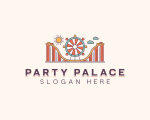 Fun Fair Amusement Park  logo design