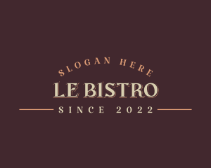 Lifestyle Bistro Bar logo design