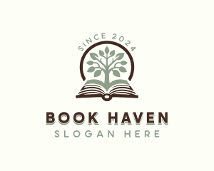 Reading Book Tree logo