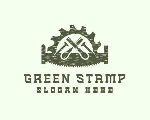 Green Carpentry Workshop logo design