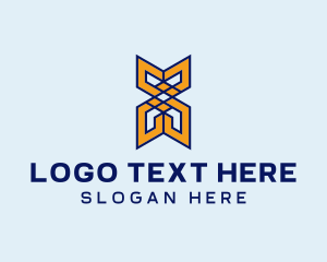 Abstract Symbol Letter X logo