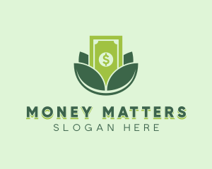 Lotus Money Cash logo design