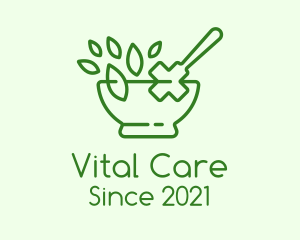 Medical Herb Outline logo
