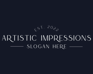 Elegant High End Business logo design