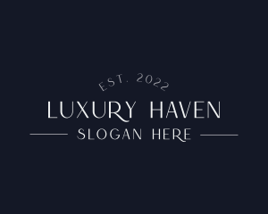 Elegant High End Business logo design