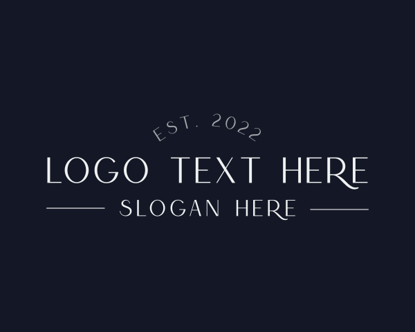 Retro logo example 2