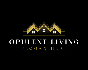 Luxury Roofing House logo