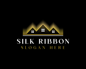 Luxury Roofing House logo design