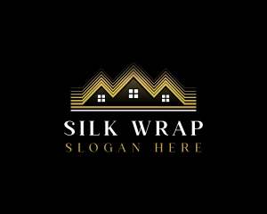 Luxury Roofing House logo design