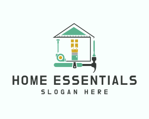 Home Builder Tools Carpentry logo design