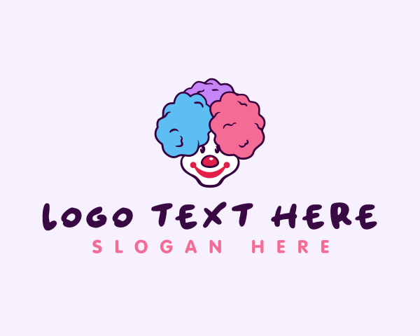Clown logo example 2