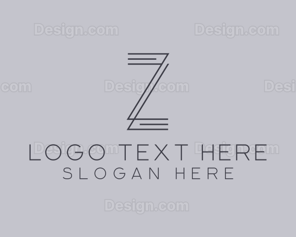 Generic Elegant Business Letter Z Logo