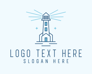 Coastal Lighthouse Beacon  logo