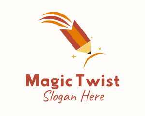 Magic Art Pencil logo design