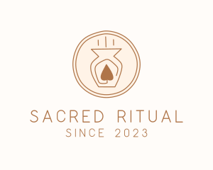 Jar Candle Memorial logo design