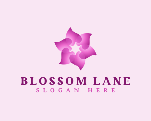 Flower Petal Wellness logo design