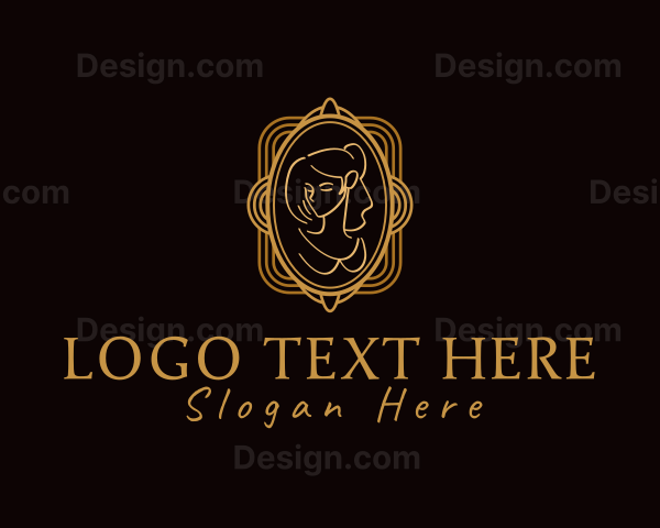 Elegant Pendant Lady Logo