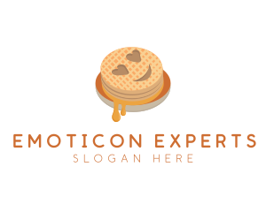 Emoji Waffle Breakfast logo