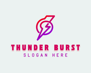 Thunder Bolt Energy logo design