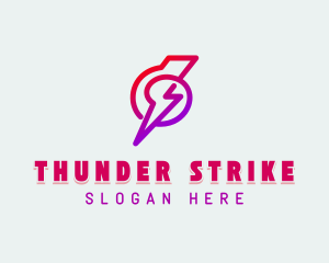 Thunder Bolt Energy logo design