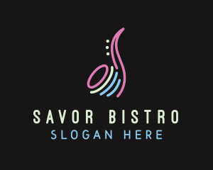 Studio Bar Saxophone Logo