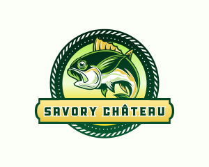 Fish Seafood Restaurant logo design