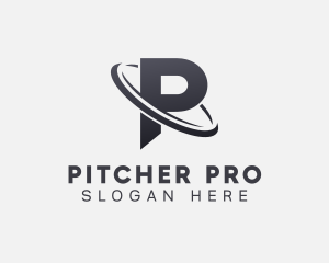 Startup Business Letter P  logo design